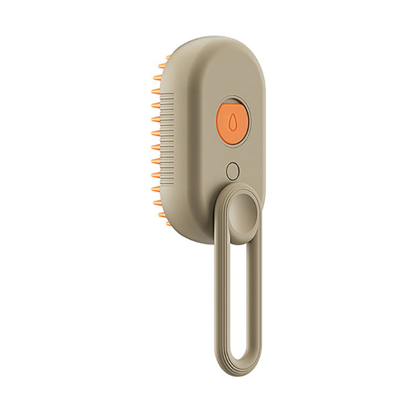 3-in-1 Electric Pet Grooming Brush with Steam Spray for Cats and Dogs - Hair Removal and Massage Comb